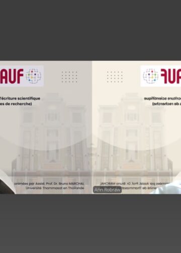 សិក្ខាសាលាបំប៉នសមត្ថភាពស្តីពី «វិធីសាស្រ្តស្រាវជ្រាវ និងការសរសេរនិក្ខេបបទ» តាមប្រព័ន្ធអនឡាញ (វគ្គ២)