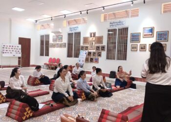 គម្រោងលើកកម្ពស់ការយល់ដឹងសុខភាពផ្លូវចិត្តនៅតាមគ្រឹះស្ថានឧត្តមសិក្សានៃប្រទេសក្នុងតំបន់អាស៊ីអាគ្នេយ៍លើកទី៧ ហៅកាត់ថា MENTALHIGH​ ក្រោ​ម​អធិបតីភាព លោកស្រី ប៊ុន សុផានី នាយិការងនៃវិទ្យាស្ថានជាតិអប់រំ